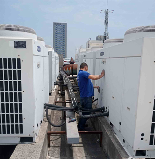 安达中央空调制热和不制冷系统维修方法