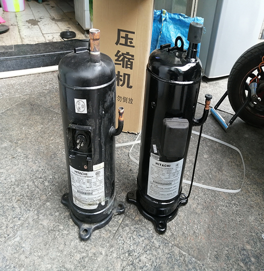 安达中央空调压缩机的更换维修